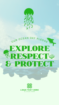 Ocean Day Pledge TikTok Video