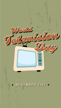 Retro TV Day Facebook Story