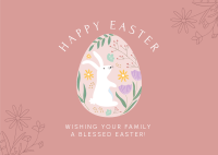 Decorative Easter Egg Postcard