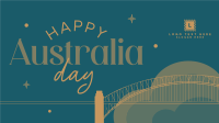 Australia Harbour Bridge Animation