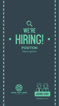 Business Hiring Facebook Story