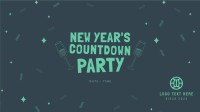 New Year Countdown Party Facebook Event Cover