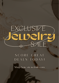 Jewelry Sale Deals Poster