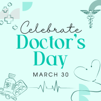Celebrate Doctor's Day Instagram Post Design