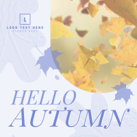 Autumn Greeting Linkedin Post