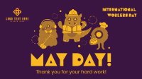 Fun-Filled May Day Facebook Event Cover