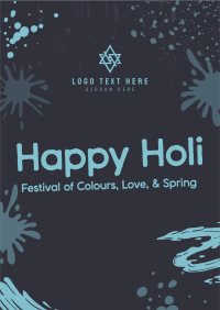 Holi Celebration Poster