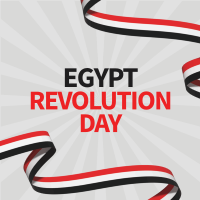 Egypt Revolution Day Instagram Post