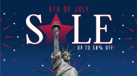 4th of July Sale Animation