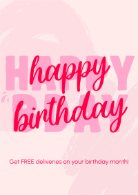 Birthday Deals Flyer Design