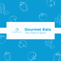 Gourmet Eats Instagram Post Image Preview