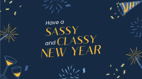 Sassy New Year Spirit Facebook Event Cover