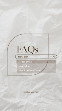 FAQ Paper Facebook Story