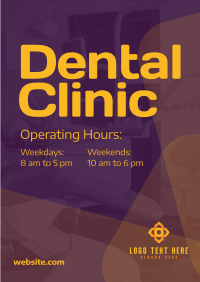 Clinic Hours Flyer