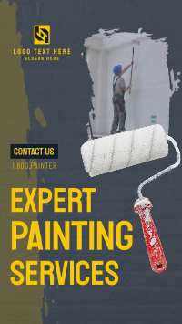 Painting Service Brush Instagram Story