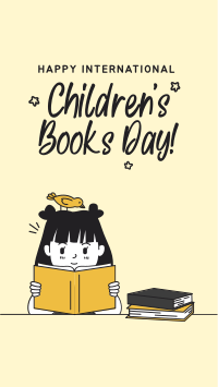 Children's Book Day Instagram Story