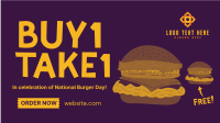 It's A Burger Party! Facebook Event Cover