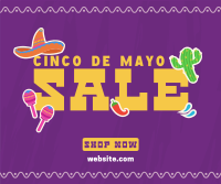 Cinco de Mayo Stickers Facebook Post