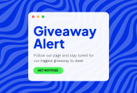 Giveaway Notification Pinterest Cover