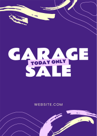 Garage Sale Doodles Poster