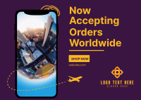 Order Anywhere Postcard