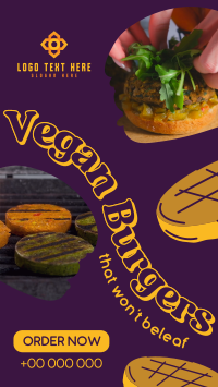 Vegan Burgers Video