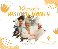 Women History Month Facebook Post