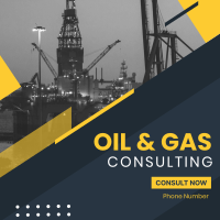Oil and Gas Tower Linkedin Post