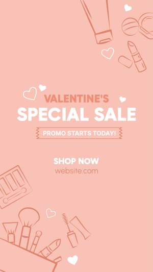 Valentine Sale Facebook Story Image Preview