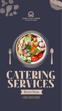 Catering Food Variety Facebook Story