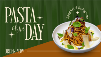 Elegant Pasta Day Animation