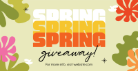 Spring Giveaway Facebook Ad