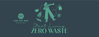 Living Zero Waste Facebook Cover Design