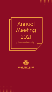 Annual Meeting 2021 Instagram Story