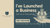 Modern Business Launch Facebook Event Cover