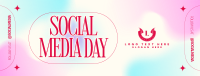 Minimalist Social Media Day Facebook Cover