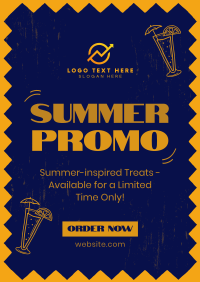 Cafe Summer Promo Poster