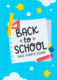 Back To School Greetings Poster