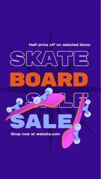 Skate Sale Instagram Reel Image Preview