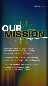 Creatives Company Mission Facebook Story Design