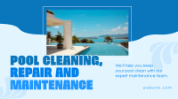 Pool Cleaning Services Facebook Event Cover