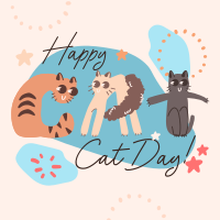 Happy Meow Day Linkedin Post