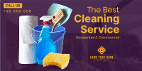 The Best Cleaning Service Twitter Post