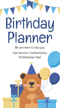 Birthday Planner Instagram Story