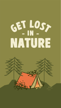 Lost in Nature Instagram Story