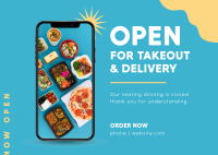 Food App Postcard