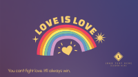 Love Is Love Zoom Background