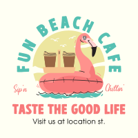 Beachside Cafe Instagram Post