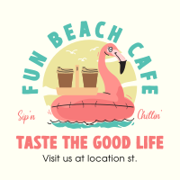 Beachside Cafe Instagram Post Image Preview