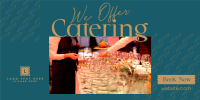 Dainty Catering Provider Twitter Post Design